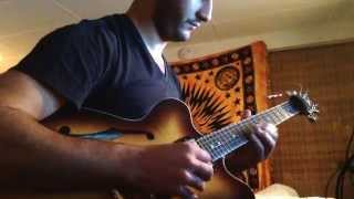 Eddie Higgins Trio // Estate solo guitar cover