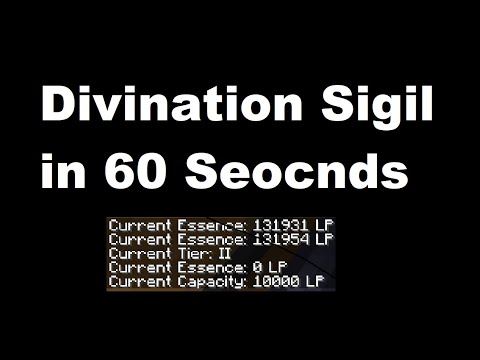 Divination Sigil explained in 60 seconds