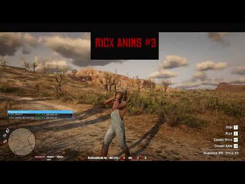 RedM Scripts - RicX Anims #3 - RDR2 Red Dead Redemption Script