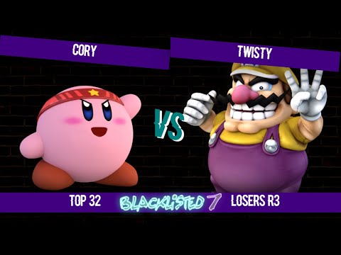 Blacklisted 7 Top 32 LR3 - Cory (Kirby) vs Twisty (Wario)