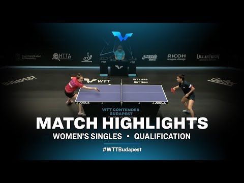 Andrea Pavlovic vs Elizabet Abraamian | WTT Contender Budapest 2021 (Qual)