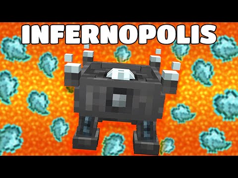 HELLFIRE FORGE, SENTIENT SWORD & DEMON WILL! Infernopolis EP7 | Modded Minecraft 1.16