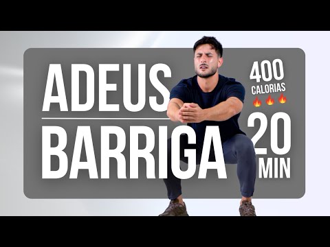 20 MIN CARDIO HIIT para PERDER A BARRIGA em casa | sem acessórios