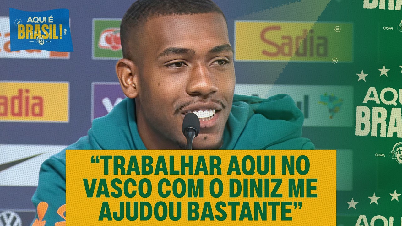COLETIVA DA SELEÇÃO! RAYAN VAI DISPUTAR A SUA PRIMEIRA COPA DO MUNDO AOS 19 ANOS | AQUI É BRASIL