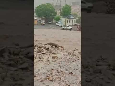 سيول وامطار سيلة بله محفظة لحج اليمن