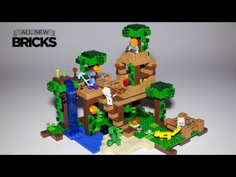 Vidéo LEGO Minecraft 21125 : La cabane dans l'arbre de la jungle