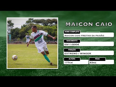 Maicon Caio - Extremo - Melhores Momentos #WOBSport Campeonato Baiano Sub 17 2021