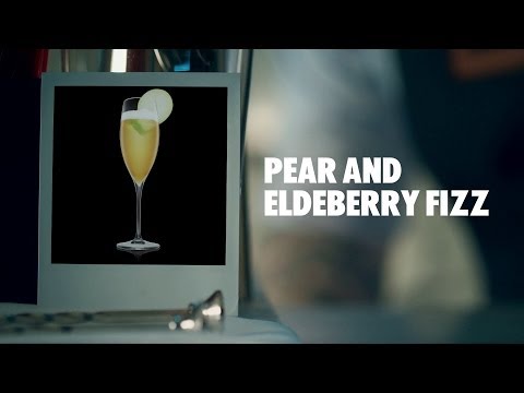 PEAR AND ELDEBERRY FIZZ DRINK RECIPE - HOW TO MIX