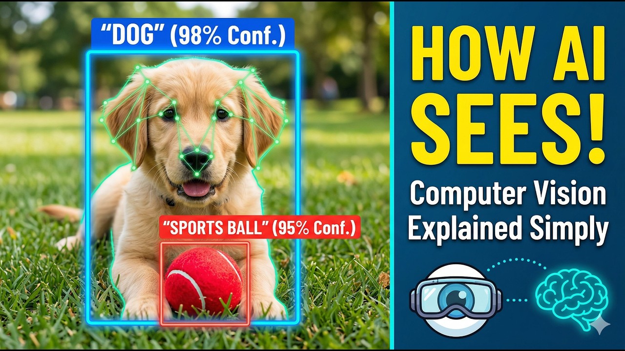 How AI Sees Images (Computer Vision Explained Simply)