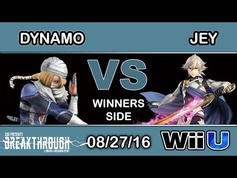 2GG: Breakthrough - A2 | Dynamo (Sheik) Vs. Jey (Corrin) Winners Side - Smash Wii U