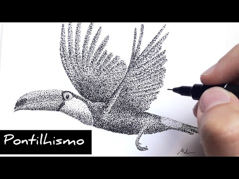 DIBUJAR CON LA TÉCNICA DE PUNTILISMO - Consejos sobre cómo dibujar para principiantes | Tucán