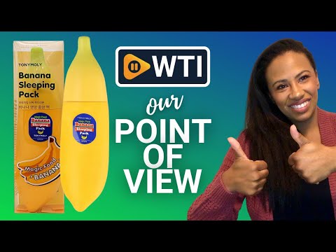 TonyMoly Banana Sleeping Pack - WTI product video review