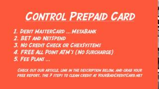 Control Prepaid Card