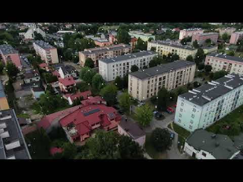 Zawiercie z lotu drona - Żabki