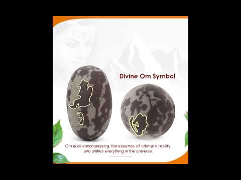 Om Shiva Aum Sacred Chandramouishvara Jatadhari Shakti Natural Shivalingum video