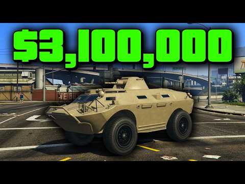 I Purchased the APC Tank in GTA Online | Loser to Luxury S4 Ep 47