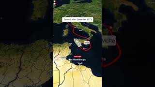 Seven days winter 2025 Western  Mediterranean cruise aboard the MSC World Europa