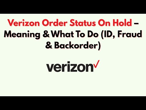 Verizon Backorder