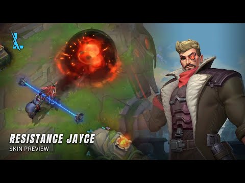 Resistance Jayce Skin Preview — League Of Legends Wild Rift