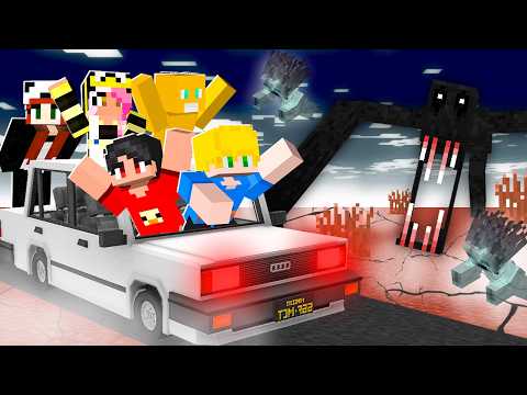 Fizemos a Maior Viagem Assustadora com os Amigos do Minecraft!