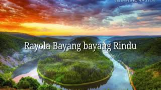 Download lagu Rayola Bayang bayang Rindu Lyrik....mp3