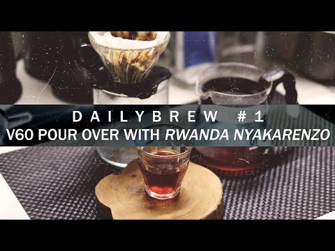 DAILYBREW 1 - RWANDA NYAKARENZO | V60 POUR OVER | ENG SUBTITLE | INDONESIA DESCRIPTION