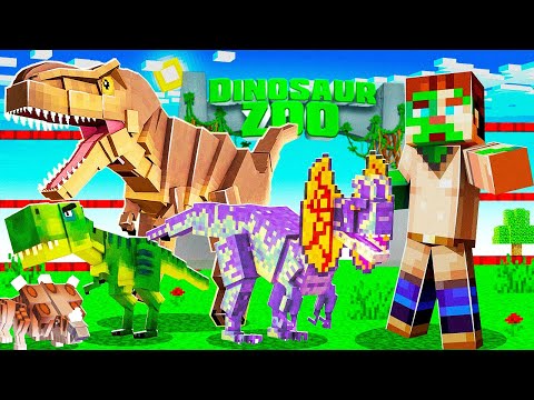 Raising Prehistoric Beasts in Minecraft?!