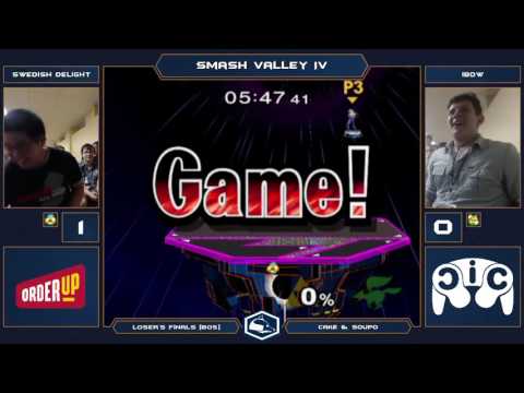 Smash Valley IV Melee Singles - Swedish Delight (Sheik) vs iBDW (Fox) – Losers Finals