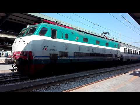 E444R 113 per IC 614[SOLO 4 CARROZZE] Bari Centrale-Bologna Centrale, in partenza da Bari Centrale!