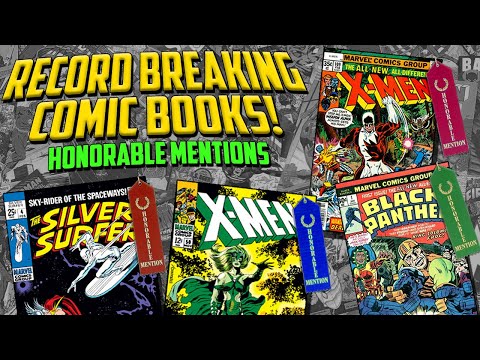 Don't Sleep on These Honorable Mentions! | MORE Record Breaking Comic Books ft. GemMintCollectibles