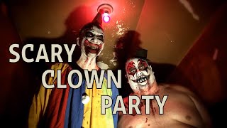 Scary Clown Party with Mikey and Bob