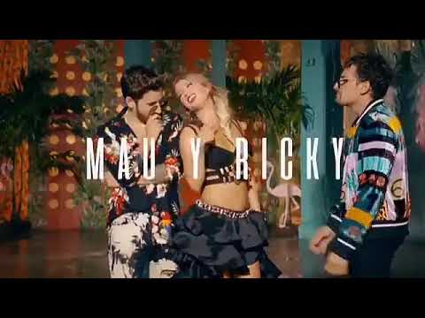 Leslie Shaw & Mau y Ricky _faldita ( promoción)