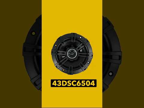 Kicker 43DSC6504 DS Series 240W Peak Power Handling Ohms