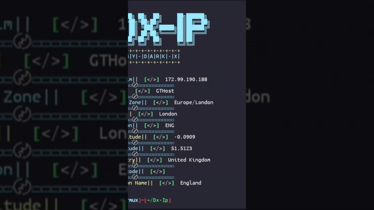 How to hack ip address || hack ip #programming #cybersecurity #shorts