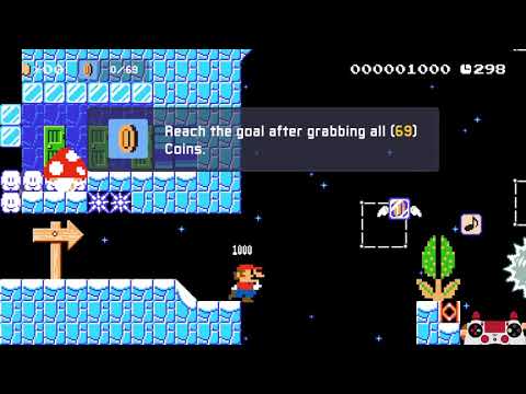 Super Mario Maker 2 — Merry Thickmas! (Clear Video)