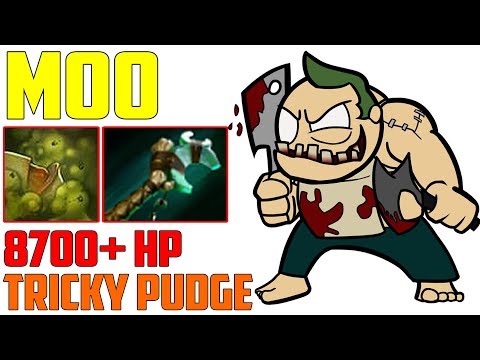 Moo Tricky Pudge - Carry Mid | Couter KOTL - Dota 2 Gameplay 2017