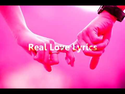 AlbertYG - Real Love Lyrics Video