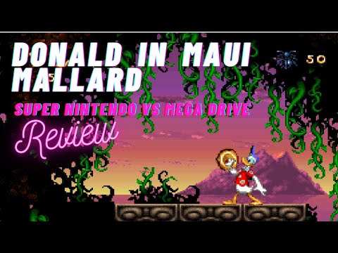Donald in Maui Mallard Megadrive