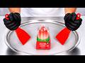 Propitious Strawberry Ice Cream Rolls ASMR