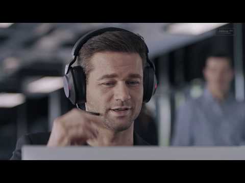JABRA Evolve2 65 UC Stereo Ausinės on-ear Bluetooth belaidės USB-A noise isolating juodas video