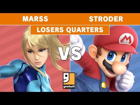 Goodwill $10k Charity Invitational - PG | Marss (Zero Suit) Vs. TUX | Stroder (Mario) L. Quarters