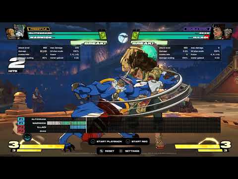 Warwick/Blitzcrank test combo 2xko