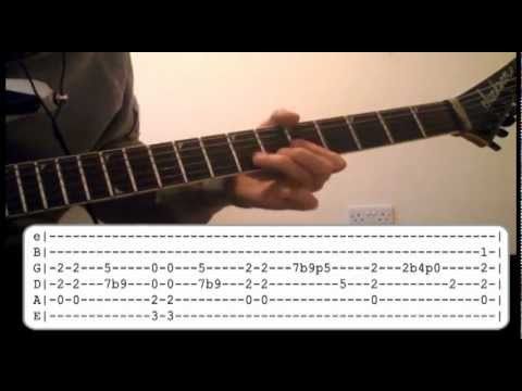 Little Black Submarines Solo Lesson - The Black Keys