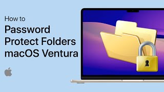 How To Password Protect Folders on Mac OS Ventura
