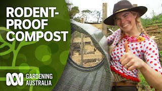 How to rodent-proof your compost | DIY Garden Projects | Gardening Australia