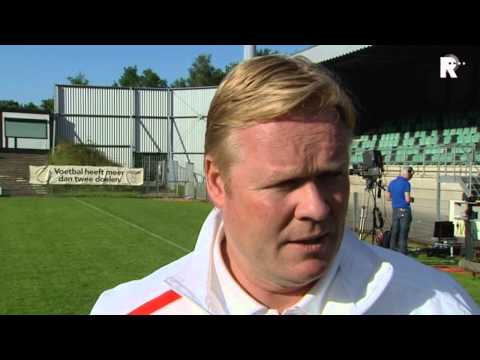 Ronald Koeman na FC Dordrecht - Feyenoord