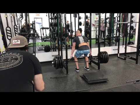 Trap Bar Rack Pull