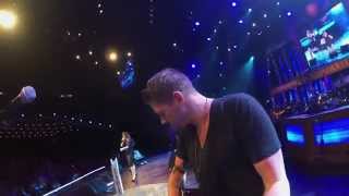 Jessie James Decker performing at the Grand Ole Opry