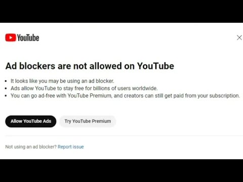 YouTube Declares War On Ad Blockers