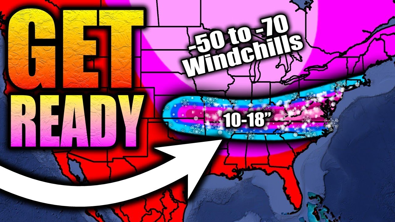 GET READY FOR A HISTORIC ARCTIC OUTBREAK & A SERIOUS SNOWSTORM...